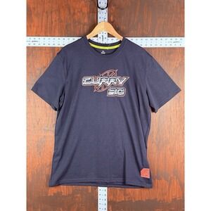 Under Armour Steph Curry 30 Heavyweight T-Shirt SS 1376808 Black Men's Large NBA